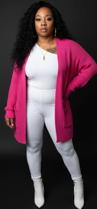 THE NYCHOLE ELLE-THE PINK DREAM CARDIGAN