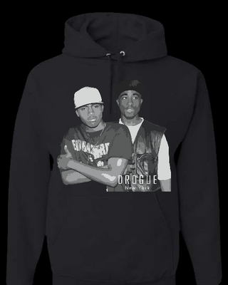 NAS & PAC UNISEX HOODIE DROGUE NY
