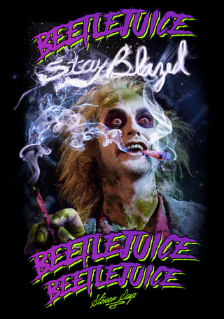 NY BETTLE JUICE ART DESIGN HOODIE