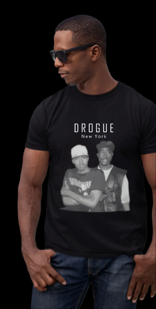 NAS & PAC UNISEX TSHIRT DROGUE NY