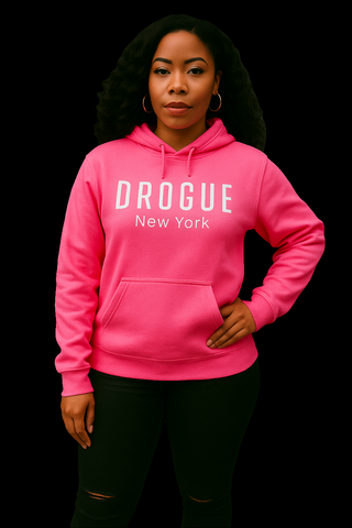 DROGUE NY PINK HOODIE