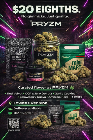 Eighths FlowerHonest Pharm Co & Mini Mart.