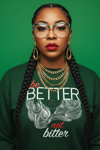 THE DROGUE NEW YORK BE BETTER NOT BITTER - UNISEX SWEATSHIRT