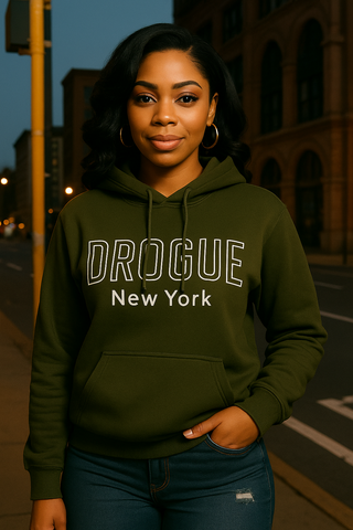 1. DROGUE NY UNISEX MILITARY UNISEX HOODIE - PRE-ORDER